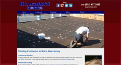 Desktop Screenshot of kowalskiroofers.com